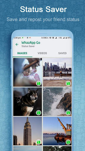 WhazAppGo - Status Saver & Chat Tool for Whatsapp screenshot 3