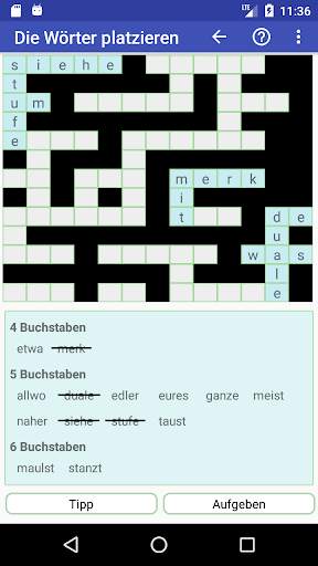 WGC Wortspiele screenshot 2