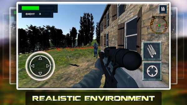 Sniper Penjaga Misi screenshot 4