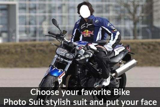 Men Bike Photo Suit 5 تصوير الشاشة