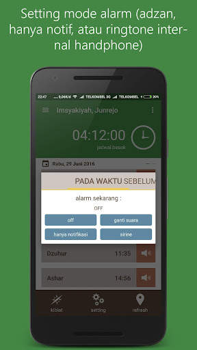 Jadwal Sholat, Kiblat, Adzan screenshot 2