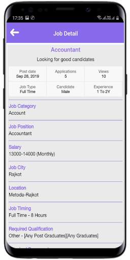 Perfect Job Search App. screenshot 4