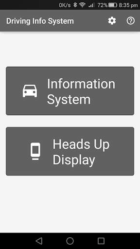 Driving Information System screenshot 2