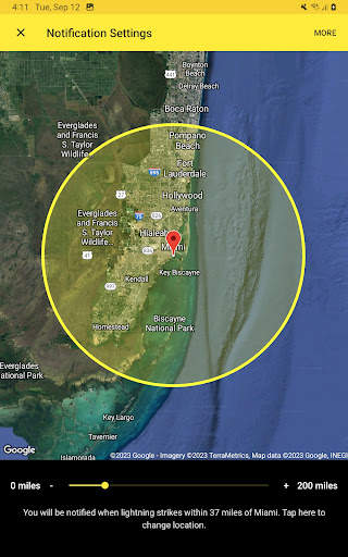 My Lightning Tracker & Alerts screenshot 7