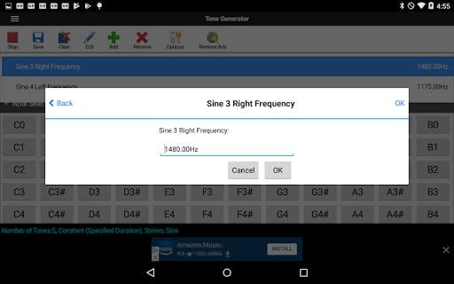 ToneGen Tone Generator Free screenshot 4