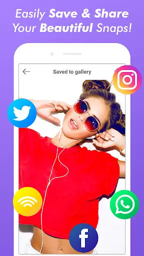 Candid Selfie - Sweet Camera screenshot 5