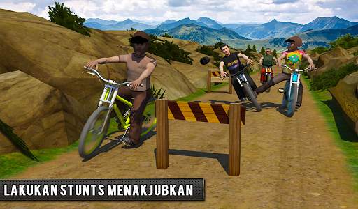 Offroad Bmx Sepeda Balap: Gaya bebas Stunts 3D screenshot 10