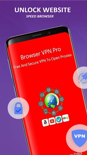VPN Free & Private Speed Browser screenshot 1