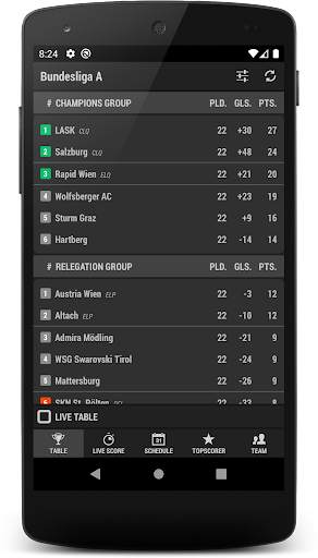 Football AU (The Austrian 1st league) screenshot 6