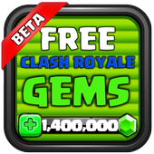 GEMS ON Clash Royale: PRANK ! icon