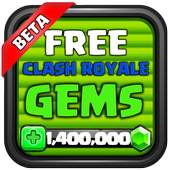 GEMS ON Clash Royale: PRANK ! 0.1