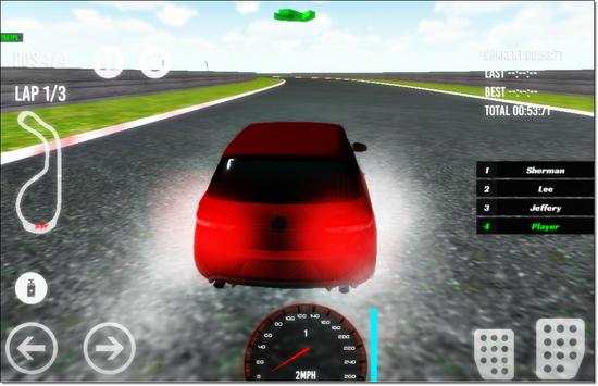 Fast Hatchback Car Racing screenshot 4