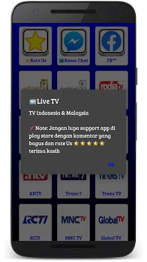TV Indonesia - Semua Saluran TV Online Indonesia 2 تصوير الشاشة
