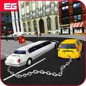 Chained Cars : Impossible American Muscle Driver logo