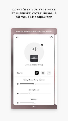 Application SoundTouch de Bose screenshot 2