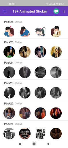 Animated Stickers 18  For WhatsApp screenshot 1