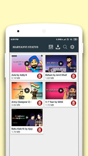 Haryanvi Video Status,Haryanvi Song,Haryanvi gaane screenshot 3