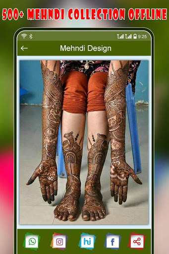 Mehndi Design  : Dulhan Mehndi (Offline) screenshot 5