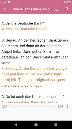 German conversation screenshot 7