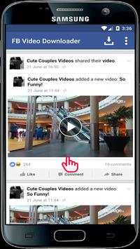 video downloader for facebook yy screenshot 1