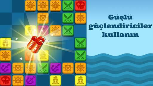 Pirate's Dice: 4 Bir Satır Oyun. Arka arkaya 4 screenshot 6