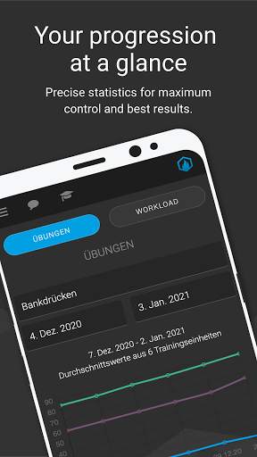 Workout tracker GAINSFIRE screenshot 3
