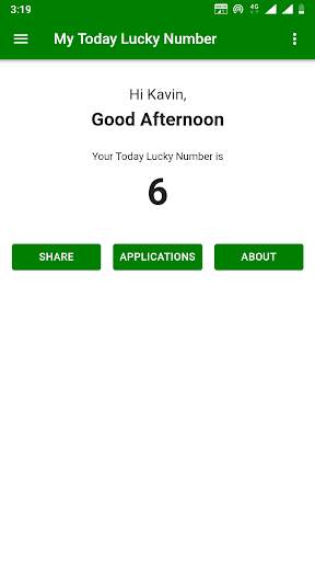 My Today Lucky Number screenshot 4