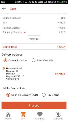 FOODSAFARI - Northeast's Food Delivery App screenshot 5