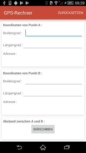 GPS Rechner Lite screenshot 2