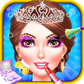 Prinses Make Up en jurk spa icon