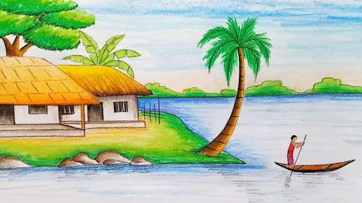 How to Draw Scenery HD screenshot 1