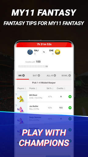 My11 Expert - Official Fantasy Cricket Tips screenshot 2