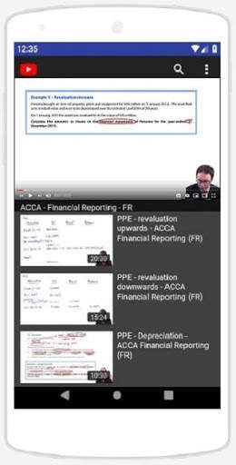 ACCA Financial Reporting FR Video Series 8 تصوير الشاشة