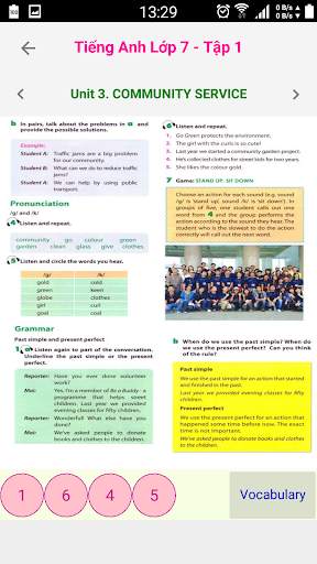 Tieng Anh Lop 7 Moi - Tap 1 screenshot 8