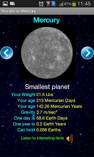 Planets screenshot 2