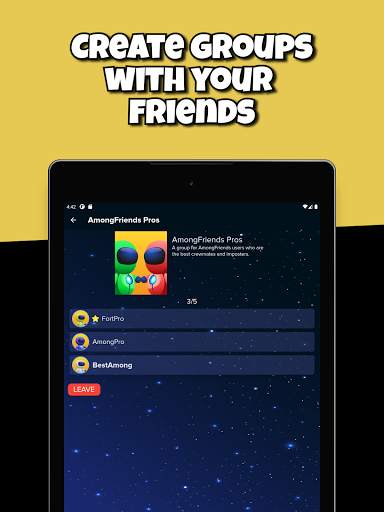 AmongFriends - Friends for Among Us Chat screenshot 13