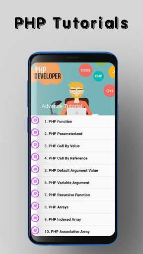 PHP Tutorial - Offline  Learning скриншот 4