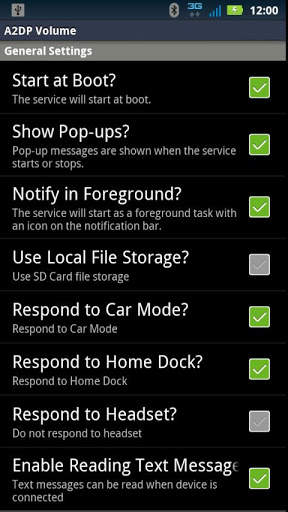 A2DP Volume screenshot 5