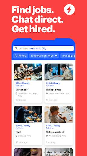 Job Today: Easy Job Search screenshot 1