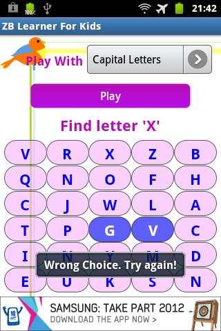 ZB ABC Learner For Kids -Free screenshot 4
