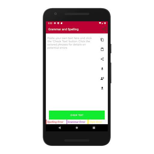 Advanced Grammar & Spell Checker скриншот 1
