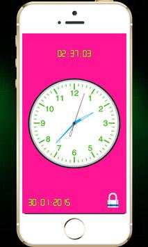 Analog Clock Screen Lock 2 تصوير الشاشة