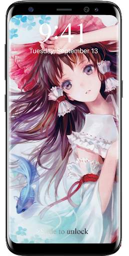 Kawaii Anime Lock Screen - Anime Wallpapers 6 تصوير الشاشة