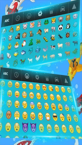 Koi Fish Drawing keyboard screenshot 3