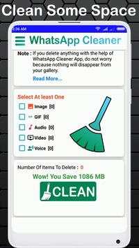 2018 New WhatsApp Cleaner screenshot 1