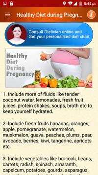 Pregnancy Care Healthy Diet & Nutrition Foods Help screenshot 3