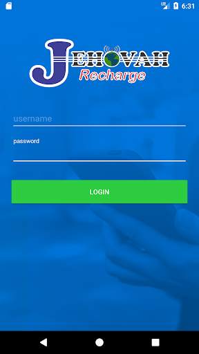 Jehovah Recharge Reseller PRO 1 تصوير الشاشة