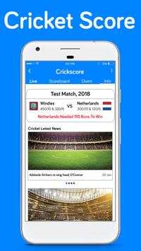 Live Cricket Score 2018 screenshot 3