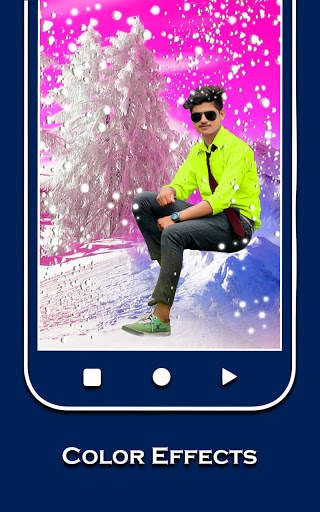 Snowfall photo editor: frames screenshot 8