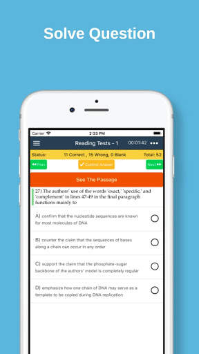 SAT Essay Tests screenshot 3